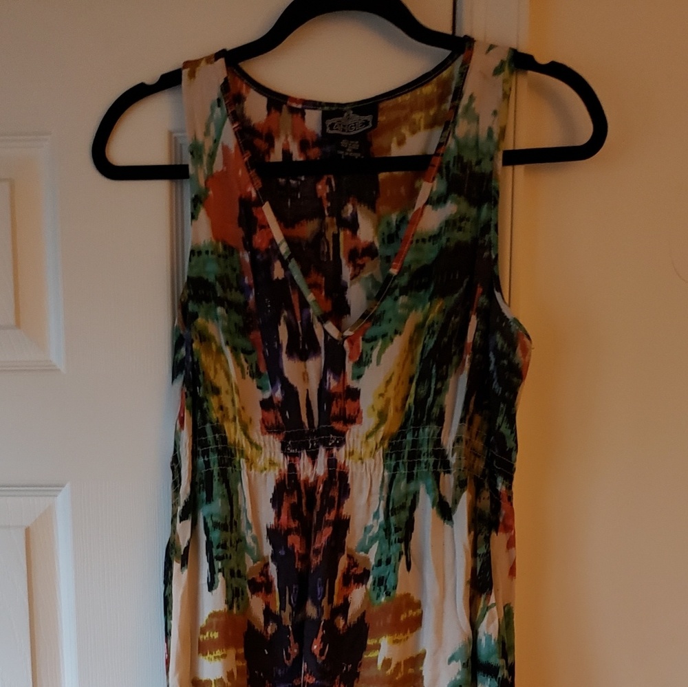 Multi color maxi dress